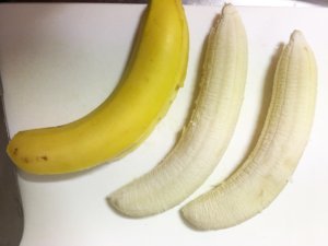 ３本のバナナ